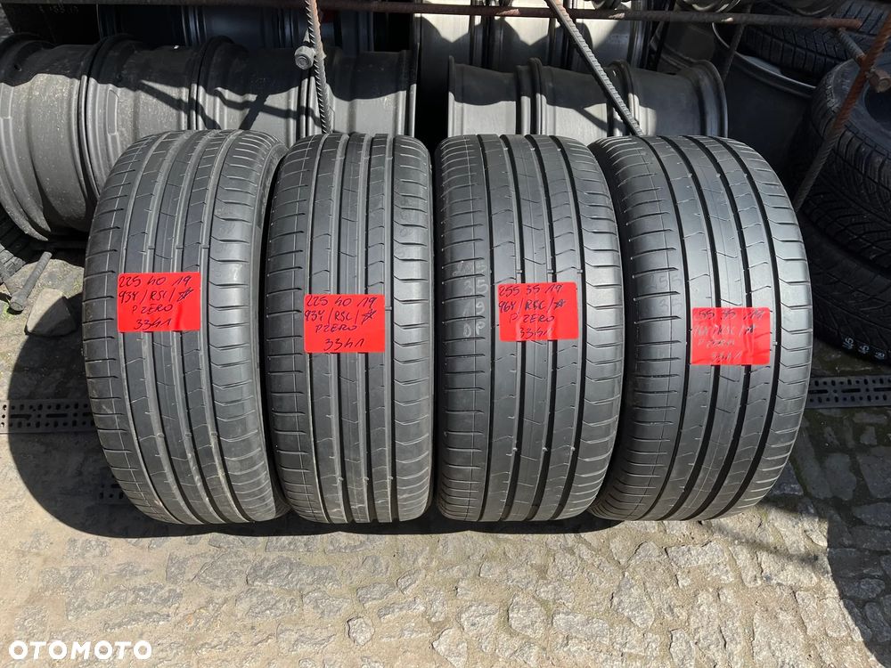 Pirelli P Zero 255 35 19 + 225 40 19 RSC Run Flat 4szt. opony letnie - 1