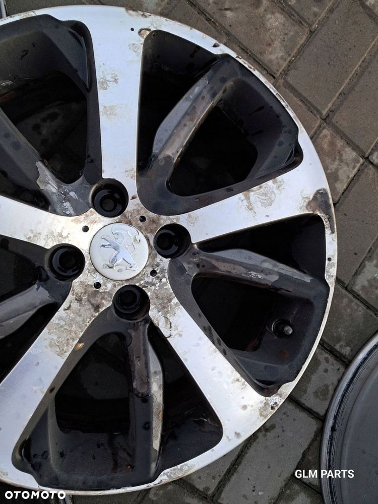Peugeot 208 felgi Aluminiowe 17" 9673773777 4x108 ET25 do malowania - 8