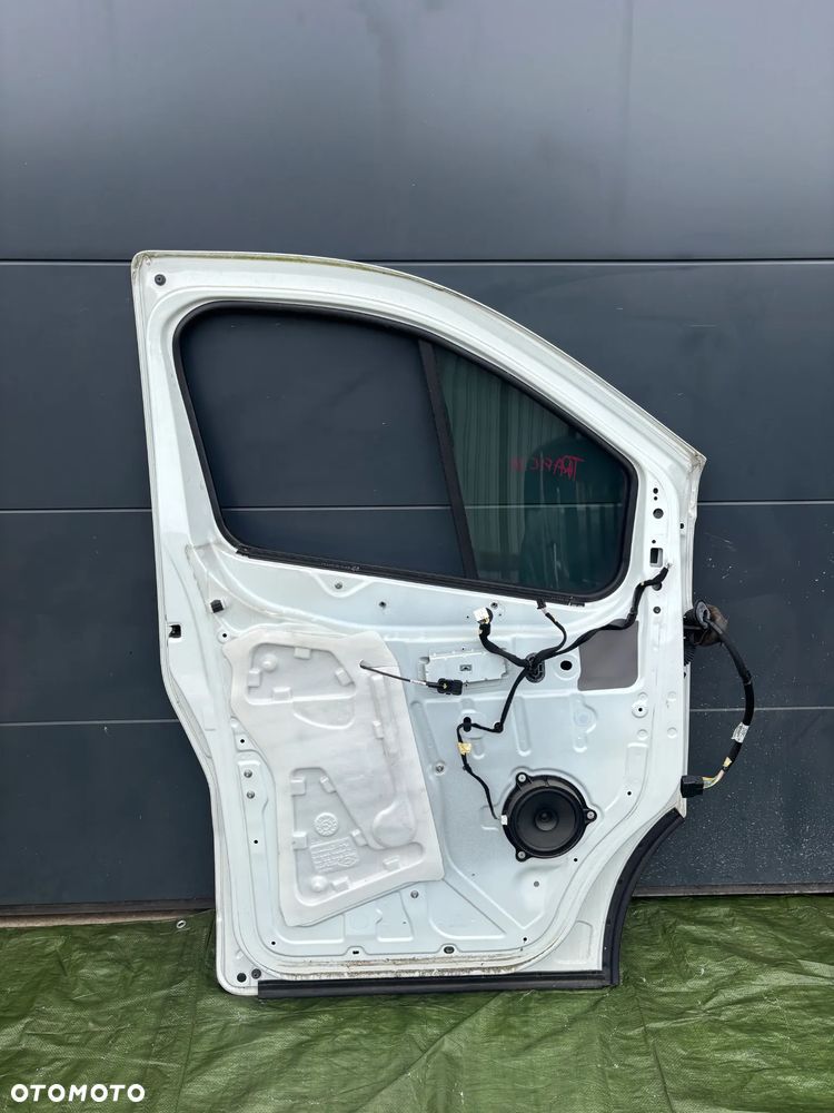 TRAFIC III VIVARO III  IV drzwi prawy przód BIAŁE w kolor 474 - 8
