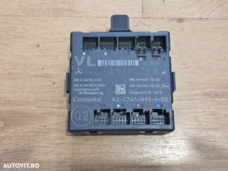 Vând Modul Calculator Ușă Față Stânga VL Mercedes-Benz GLE W166 GLS X166 A1669000318 - 1