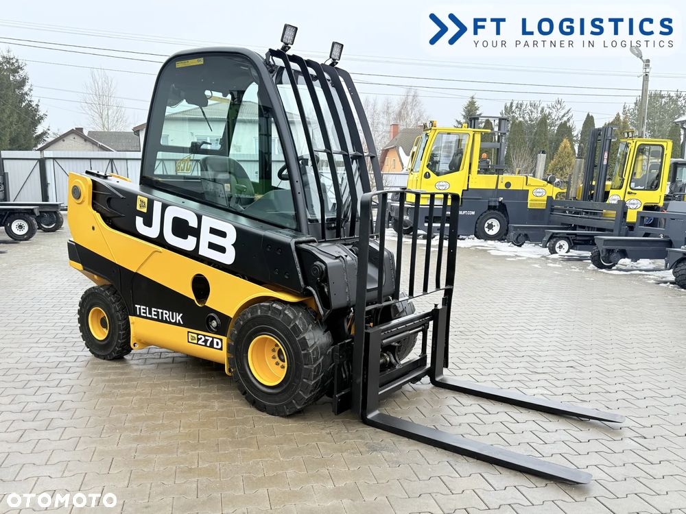 JCB WÓZEK TELESKOPOWY JCB TLT27D / PEŁNA KABINA / 2019 ROK / OGRZEWANIE / PRZESUW BOCZNY - 4