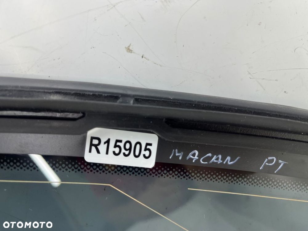 Szyba boczna Porsche Macan 14r.- trójkąt karoseryjna prawa tylna prawy tył oryginal CIEMNA 95b845298 - 15