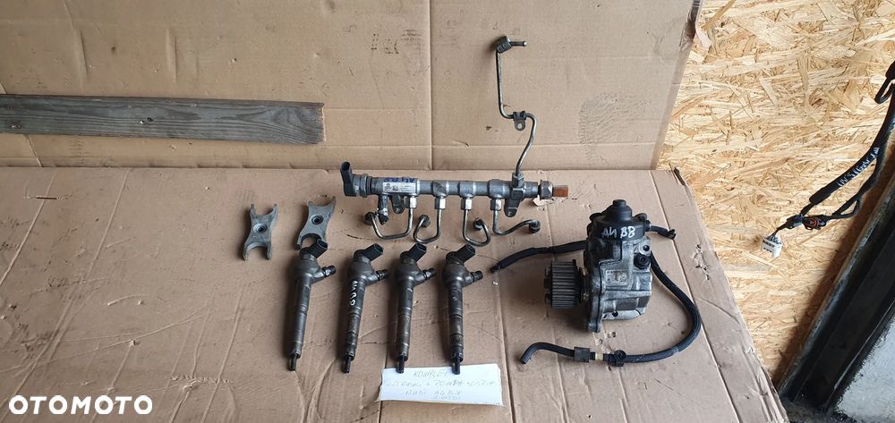 Wtryskiwacze układ wtryskowy pompa wtryski Audi A4 B8 Lift 2.0 TDI 03L130277J 03L130755AC 03L130089Q - 1