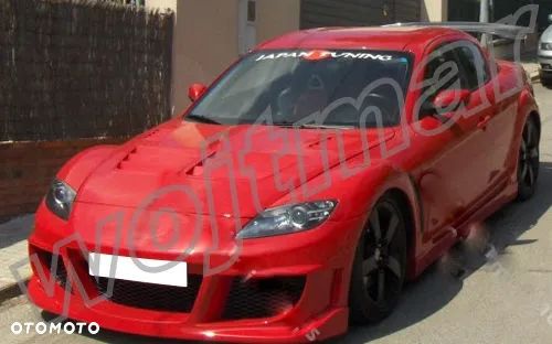 MAZDA RX8 NAKŁADKI PROGOWE PROGI 2 SZTUKI PODKŁAD - 1