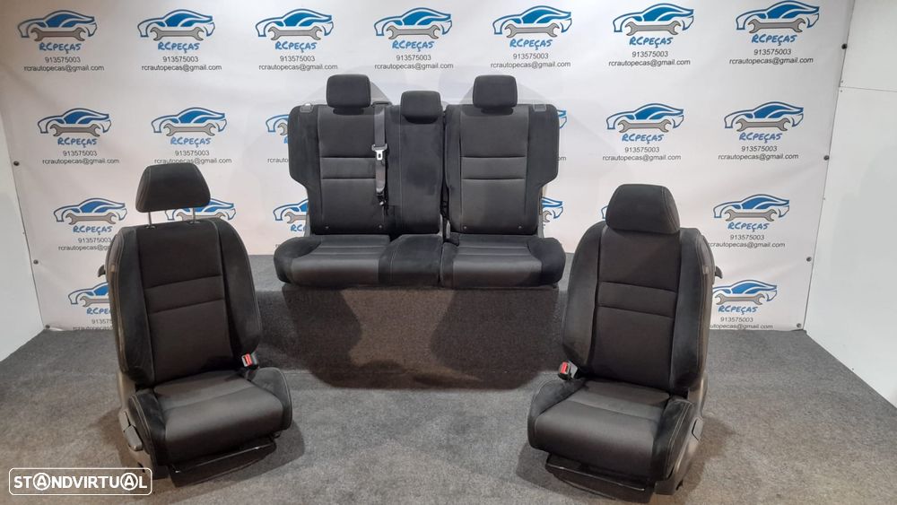 .BANCO BANCOS TECIDO VELUDO HONDA CIVIC VIII 8 MK8 FN2 FN 2 S TYPE STYPE FRENTE FRONTAL TRASEIRO TRÁS AIRBAG - 8