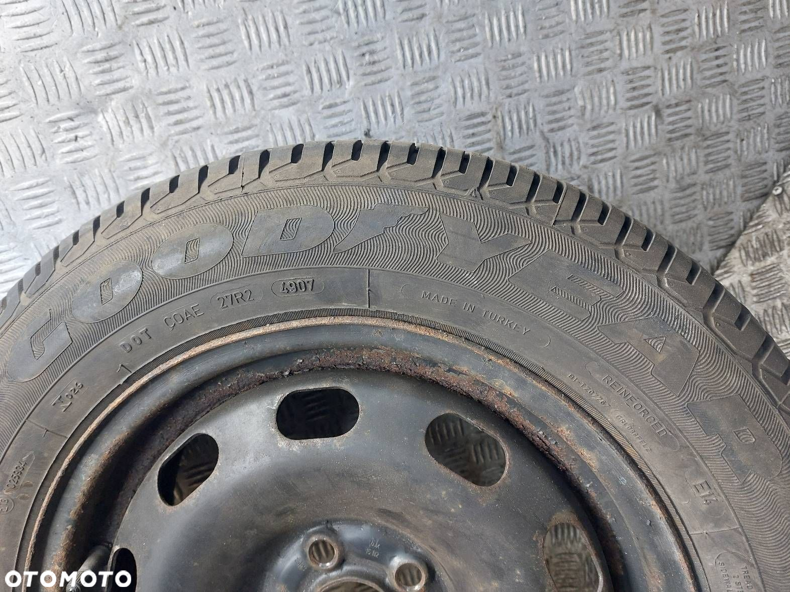 KOŁO FELGA OPONA ZAPAS 5X100 195/65R15 GOLF IV OCTAVIA I A3 8L LEON I - 5