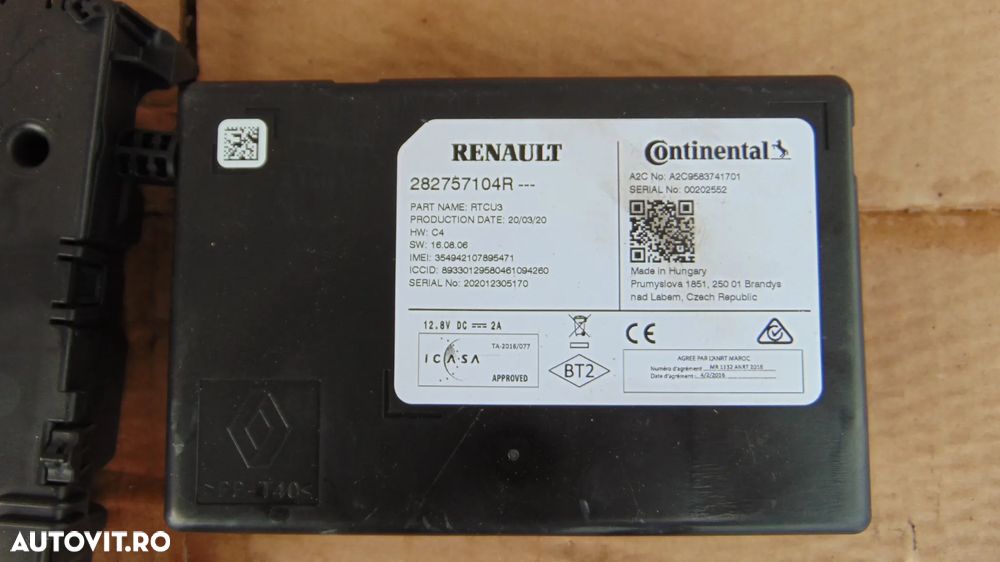 Modul control renault Master modul electronic control Kadjar Trafic Koleos Megane 4 Zoe Kangoo twin - 1