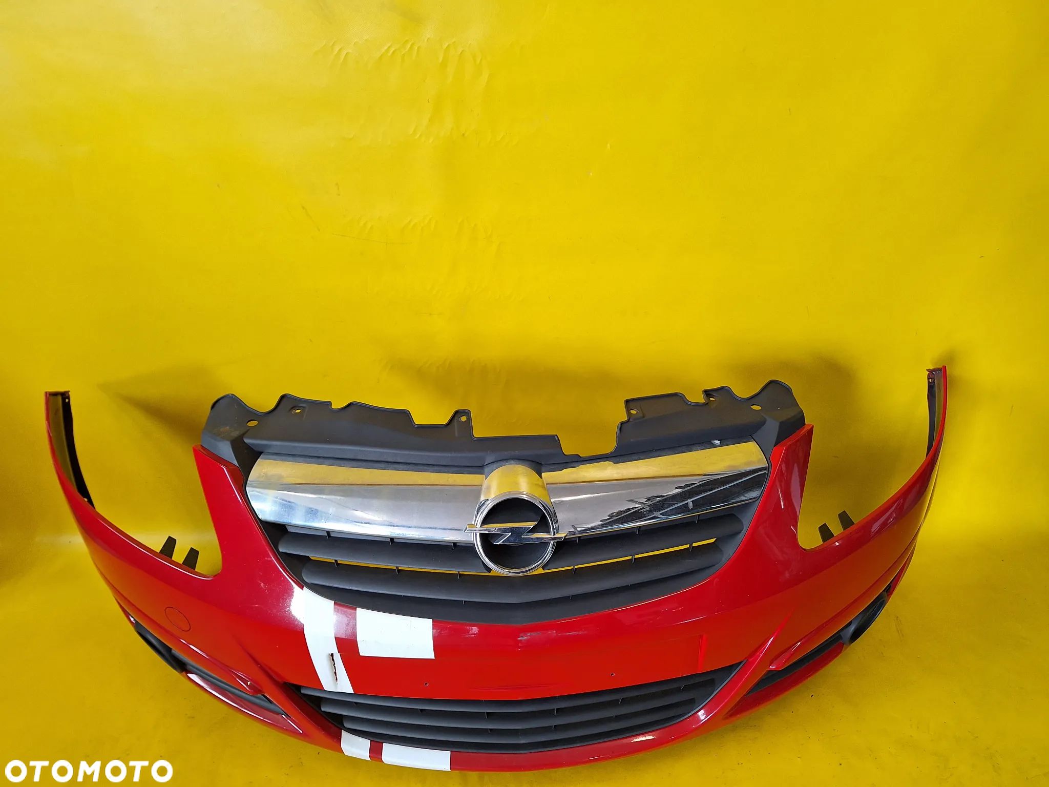 ZDERZAK PRZÓD PRZEDNI OPEL CORSA D 06-11 LAK:Z547 NR404 - 1