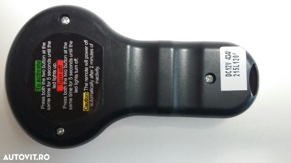 telecomanda fara fir, wireless ,universala pentru trolii 12V sau 24V - 4