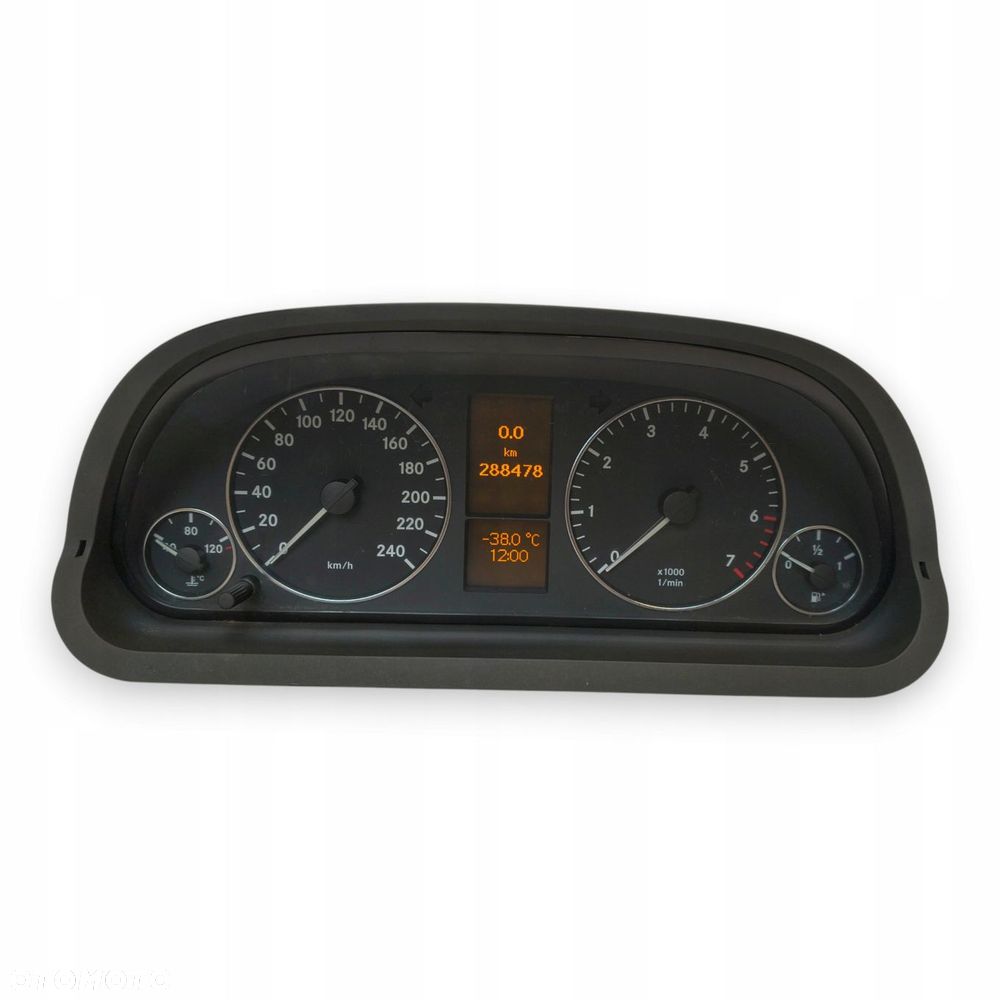 LICZNIK ZEGARY A1695400248 Mercedes W169 1.5 1.7 2.0 8V Benzyna 288 478km - 3