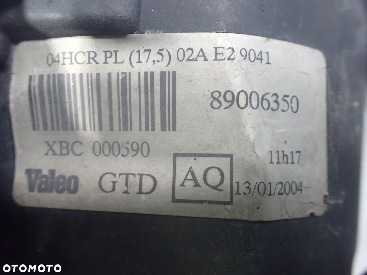 LAMPA LEWA PRZEDNIA MG ZR 160 1.8 - 4