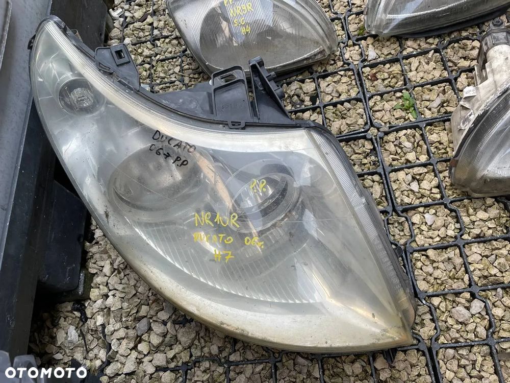 REFLEKTORY LEWE PRAWE FIAT IVECO ALFA ROMEO HALOGENY - 15