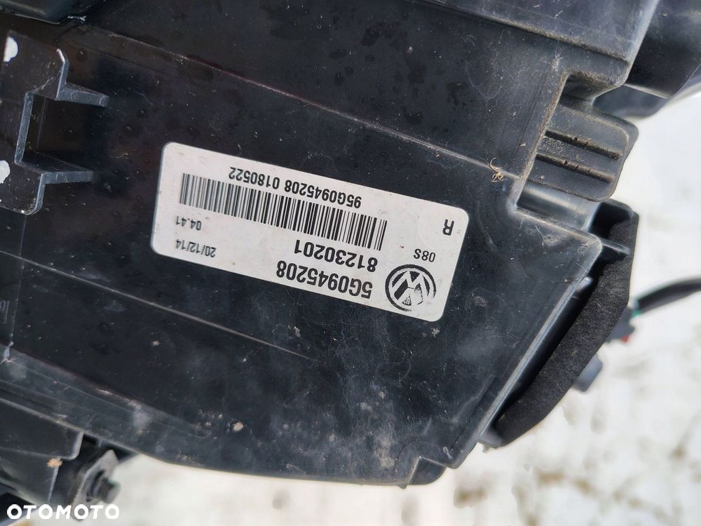 LAMPA LEWY PRAWY TYŁ KOMPLET 5G0945207 VOLKSWAGEN GOLF 7 VII GTD HB - 7