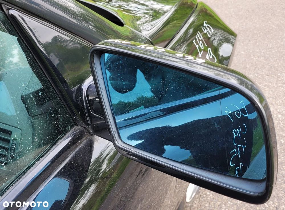 LUSTERKO PRAWE BMW E63 E64 475 BLACK SAPPHIRE 15 PIN SHADOWLINE EL SKŁADANE - 3