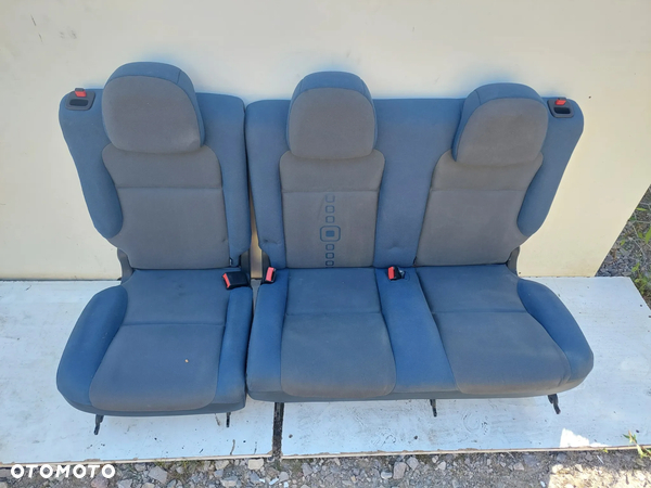 BERLINGO II PARTNER III 08- FOTELE KANAPA TYŁ TYLNA