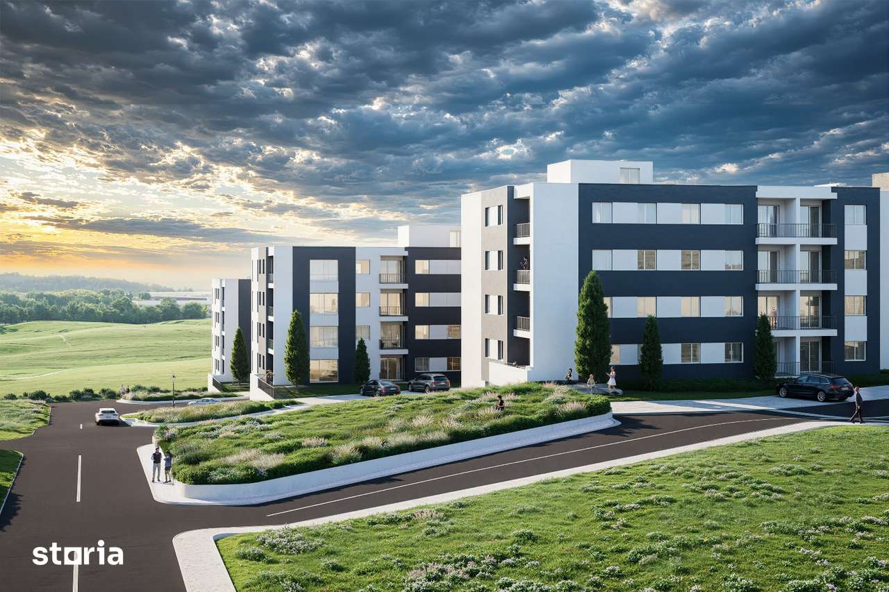 Apartament decomandat Cug Valea Adanca, bloc nou, cartier rezidential — fotografia 1