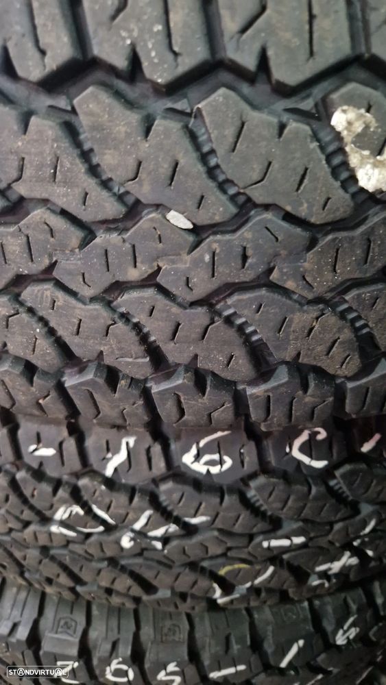 4 PNEUS 205R16C GENERAL GRABBER AT3 110/108S COM MAIS DE 90% PISO - 5