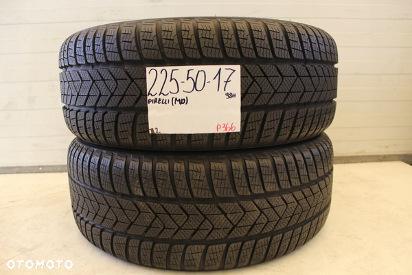 OPONY ZIMOWE PIRELLI WINTER SOTTOZERO 3 M0 225 50 17 98H JAK NOWE