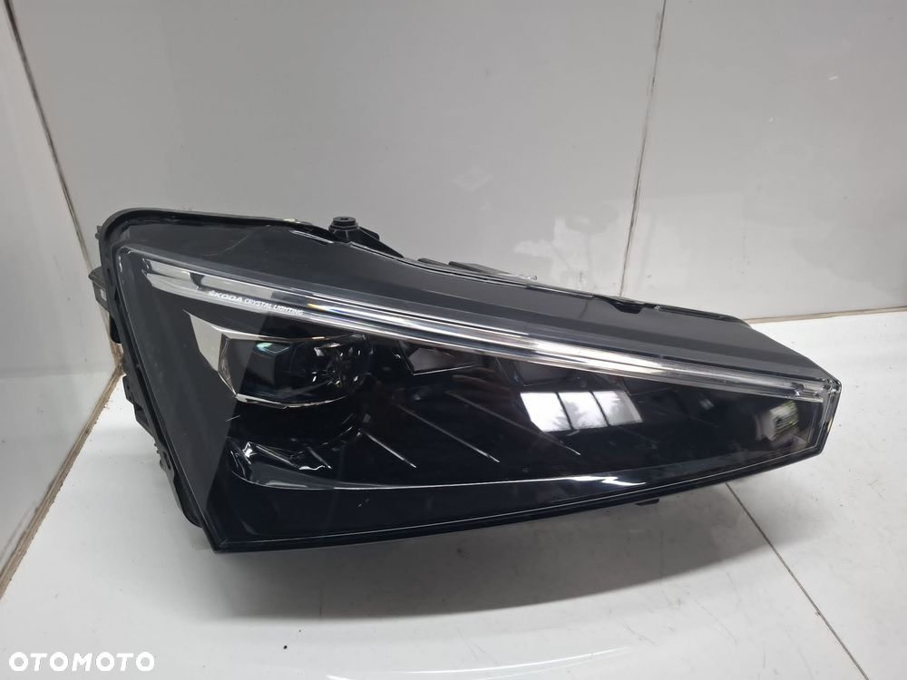 LAMPA PRZEDNIA PRZÓD PRAWA SKODA SCALA FULL LED 657941016a IDEALNA - 4