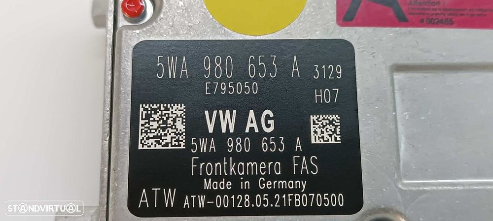 CÂMERA DE VISTA FRONTAL VOLKSWAGEN GOLF VIII LIM. (CD1) GOLF - 4