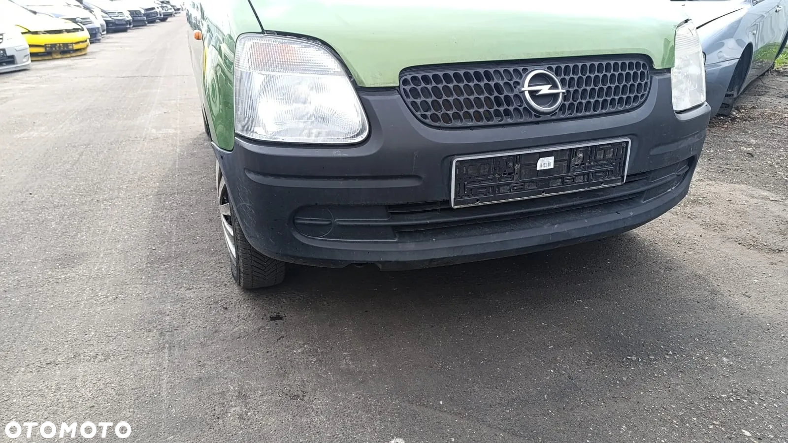 35017 opel agila 1.0 12v 58 km Z10xe na częsci lakier Z395 - 3