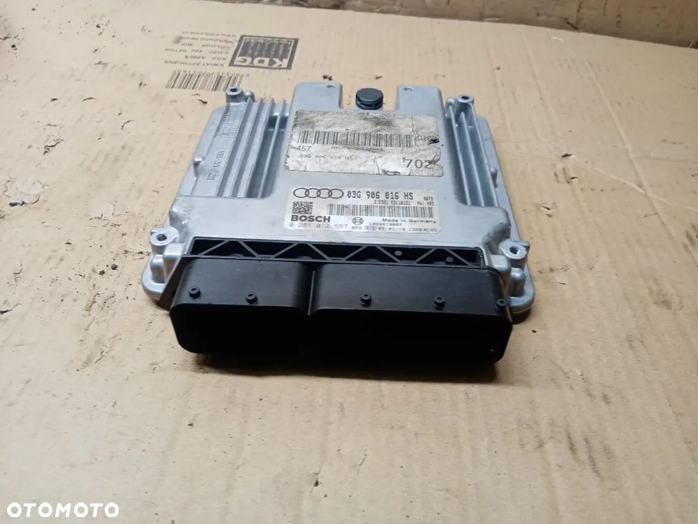 Komputer sterownik silnika Audi A6 C6 2.0 TDI 03G906016HS 0281012557 - 2