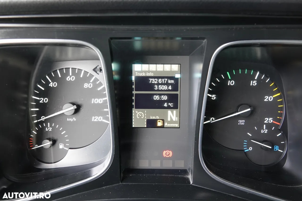 Mercedes-Benz ACTROS 1843 / RETARDER / HIDRAULIC / LOW CABIN / 2017 - 38