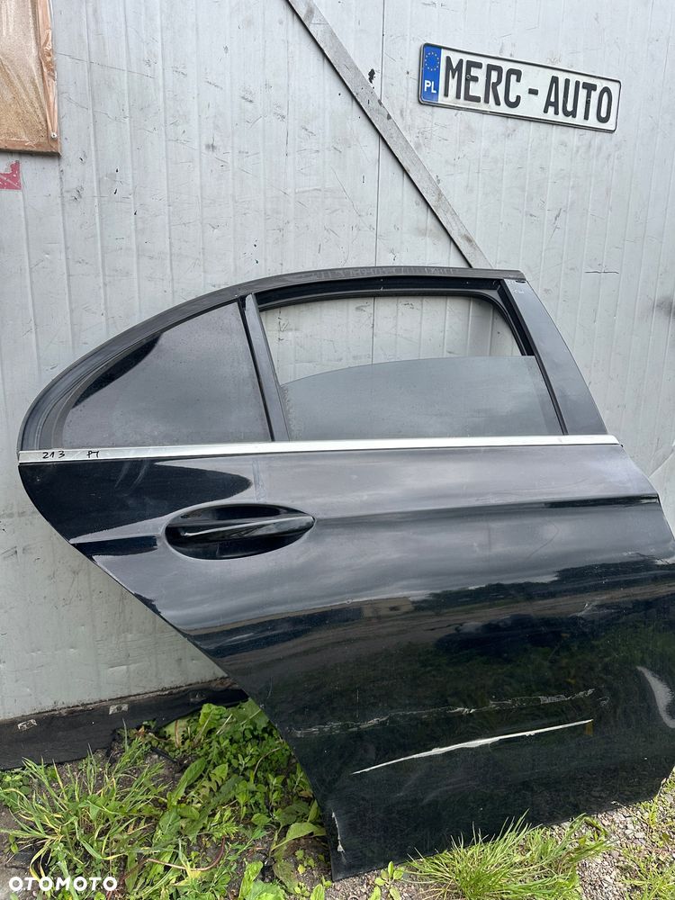 MERCEDES E 213 drzwi  czarne 040  szyba zamek podnośnik  tył przód - 21