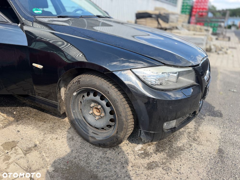 Przód e90 e91 Maska Błotnik lewy prawy zderzak pas przedni lampy xenon lift lci 668 Schwarz II 2 - 3