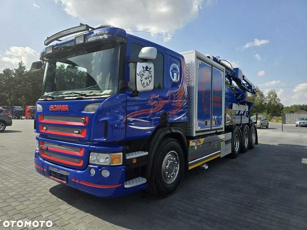 Scania EUR-MARK PL8 Ładowarka próżniowa ssąco-nadmuchowa - 4