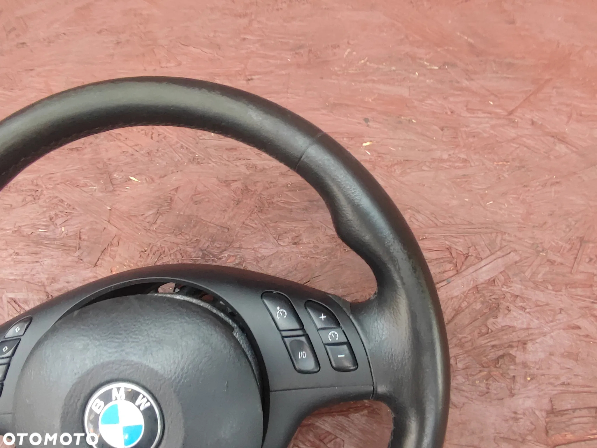 BMW E46 / E38 / E39 / E53 ORYGINALNA KIEROWNICA M-PAKIET / M3 / M5  POLIFT Z MULTIFUNKCJĄ DWU NABOJOWA W DOBRYM STANIE O NR.  32 34 2 282 022 / 32 34 2 229 230 /  32 30 6 757 891 OEM - 6