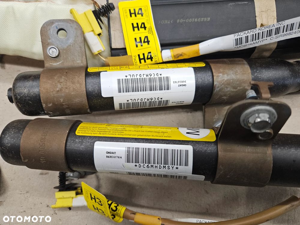 Opel Antara I Captiva kurtyna airbag poduszka prawa lewa - 2