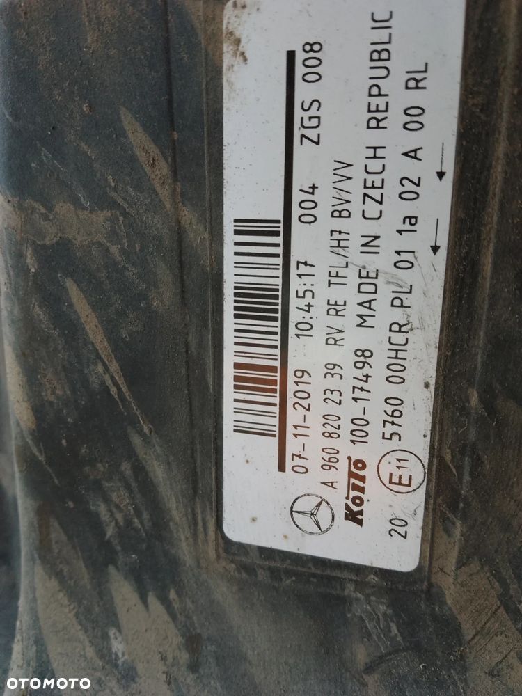 lampa reflektor mercedes actros mp4 a9608202339 - 7