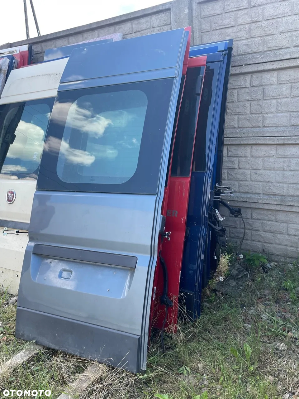 DRZWI TYLNE WYSOKIE H2 szyba DUCATO BOXER JUMPER 06- na szybe - 2