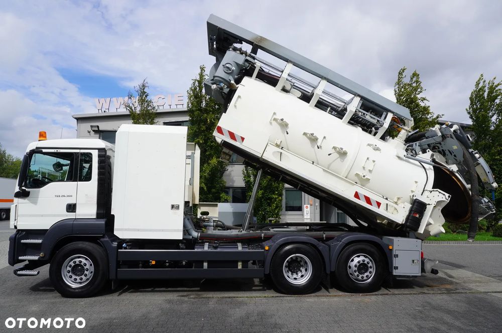 MAN TGS 26.360 E6 / Zabudowa WUKO Rivard 18 m3 / oś skrętna / 3 sztuki - 13