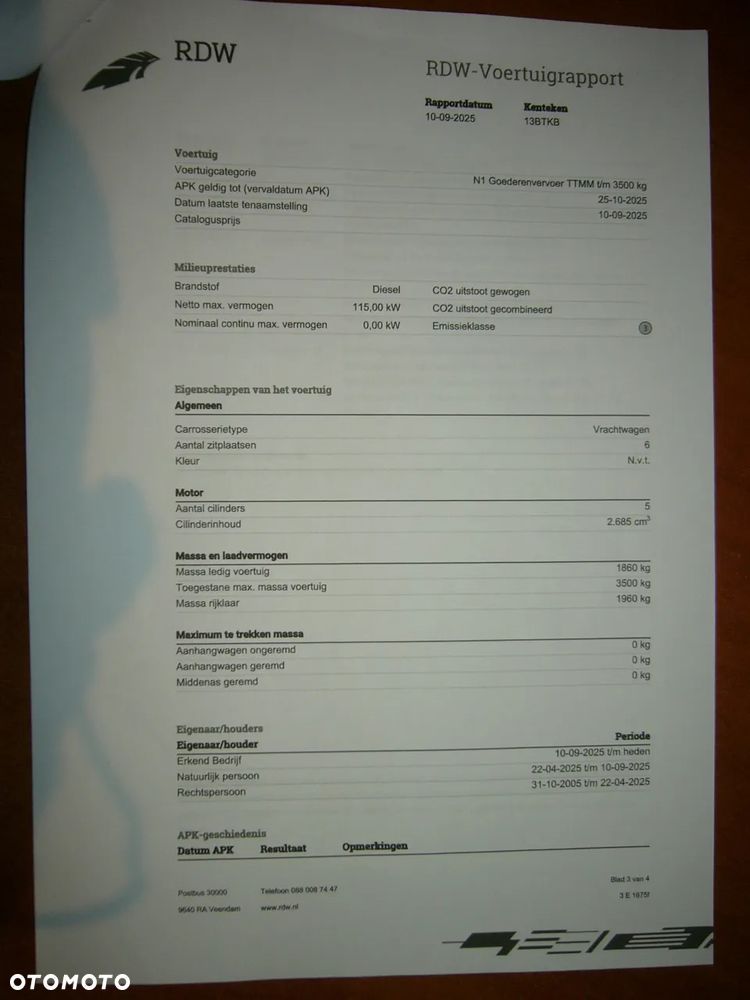 Mercedes-Benz Sprinter 316 cdi 163Ps Skrzynia 3,3 x 2 x 0,4m - 25