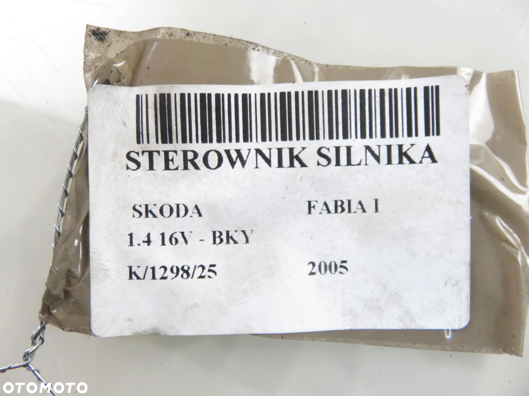 STEROWNIK SKODA FABIA I 1.4 16V - BKY 036906034JE IAW4TV - 2