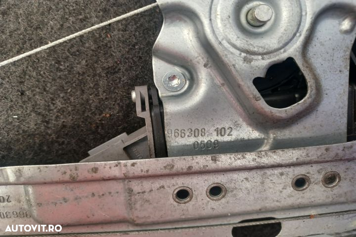 Macara geam spate stanga electrica 966308102  966308102 910281103 966 - 5