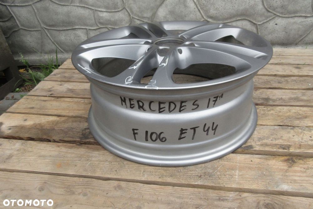 mercedes oe alufelga 17 6,5j 5x112 et44 - 6