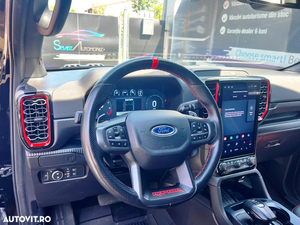 Ford Ranger Pick-Up 3.0 EcoBoost 288 CP 4x4 Cabina Dubla Raptor Aut. - 22
