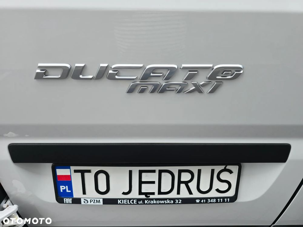 Fiat DUCATO L4H3 MAXI ŁADOWNOŚĆ 1275Kg 86Tyś km SILNIK 2,3 IVECO 180KM POWER SALON PL STAN JAK NOWY KLIMA ELEKTRYKA KAMERA COFANIA TEMPOMAT - 3