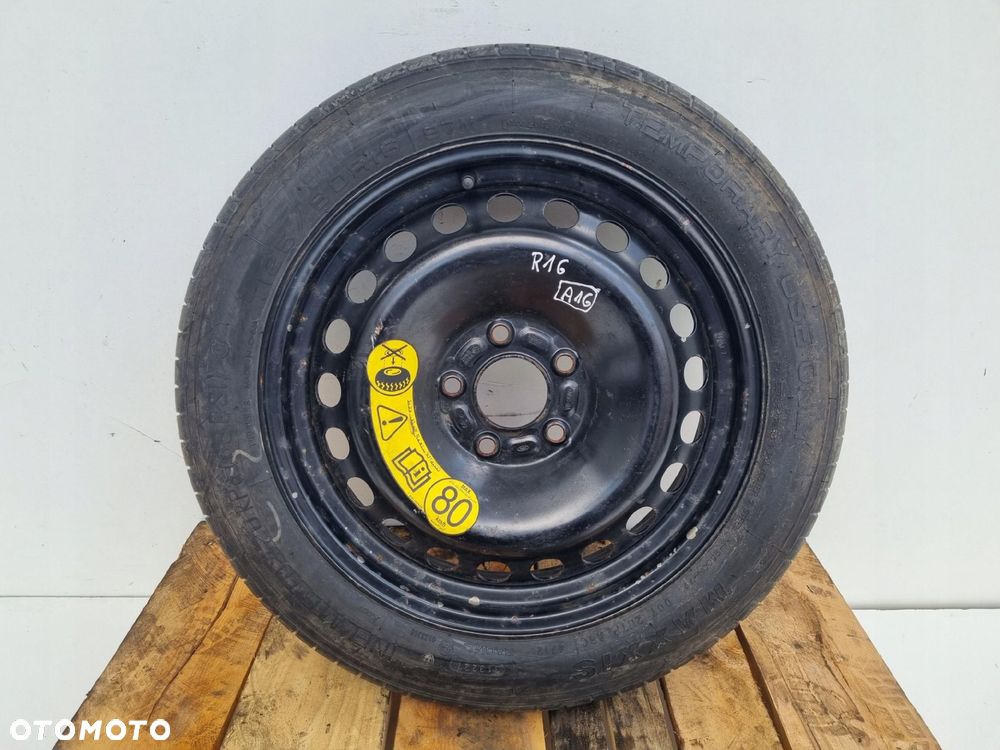 KOŁO DOJAZDOWE Ford C -Max II Focus Mk3 _ dojazdówka 125/80 R16 5x108 2160 - 1