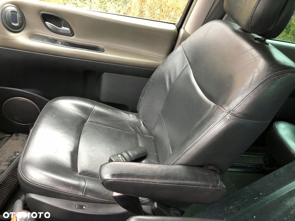 RENAULT ESPACE IV 4 TRAFIC KAMPER fotel kierowcy pasażera SKÓRY CZARNE - 3