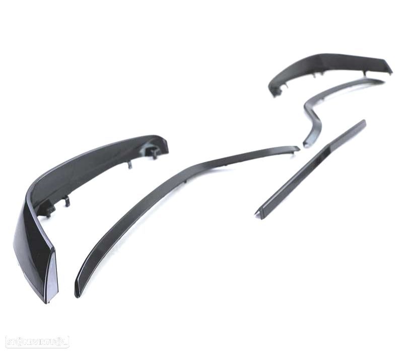 PARACHOQUES FRONTAL MERCEDES W205 14-18 PDC LOOK AMG C63 PRETO - 5