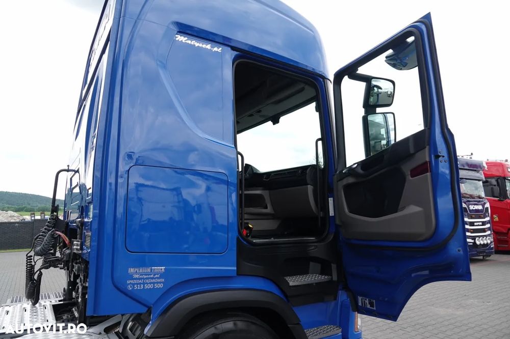 Scania R 450 / RETARDER / HIDRAULIC / JANTE ALIE / I-PARK COOL / 2021 / CONTRACTUL DE SERVICE - 35