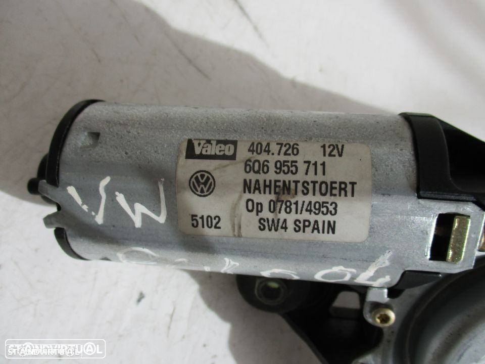 Motor Limpa vidros trás VW Polo 2002 a 2009 - 3