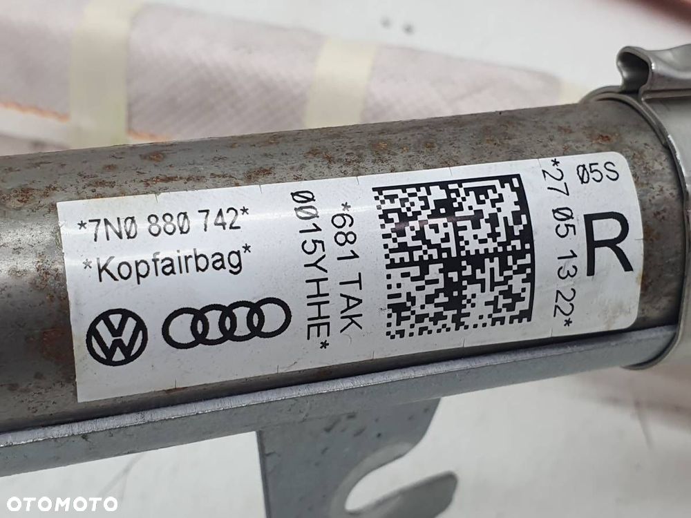 KURTYNA POWIETRZNA PRAWA AIRBAG 7N0880742 ALHAMBRA SHARAN II 7N - 2