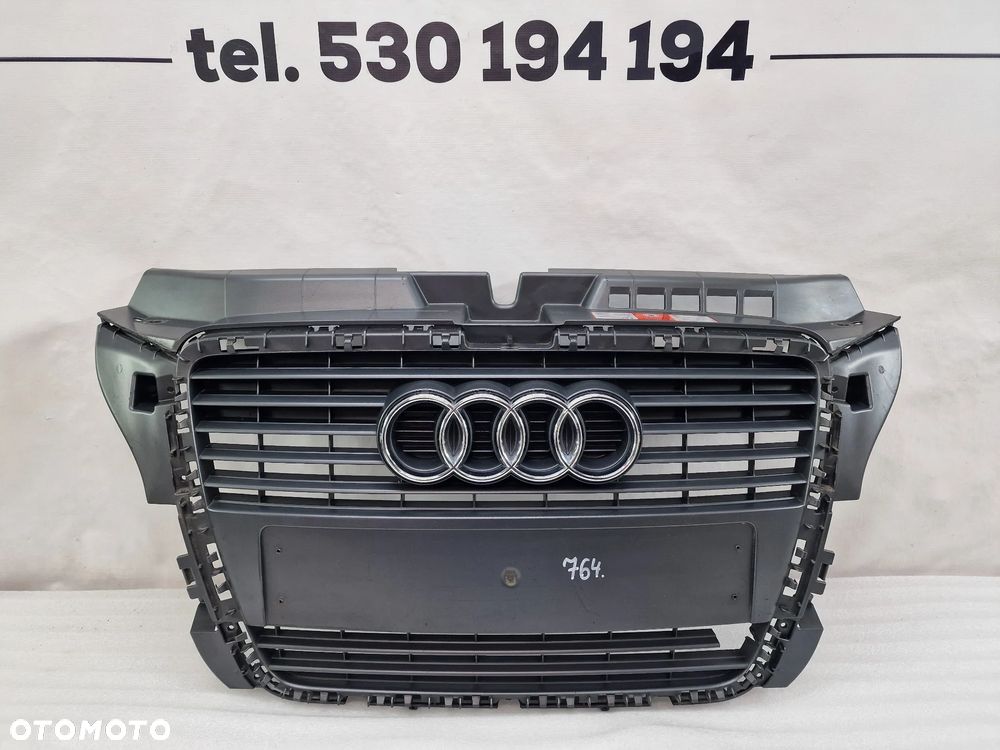 AUDI A3 8P0 LIFT 08- ATRAPA / GRILL PRZEDNI PRZÓD , NR 8P0853651H + 8P0853037 , NR AUKCHI GL764 - 1