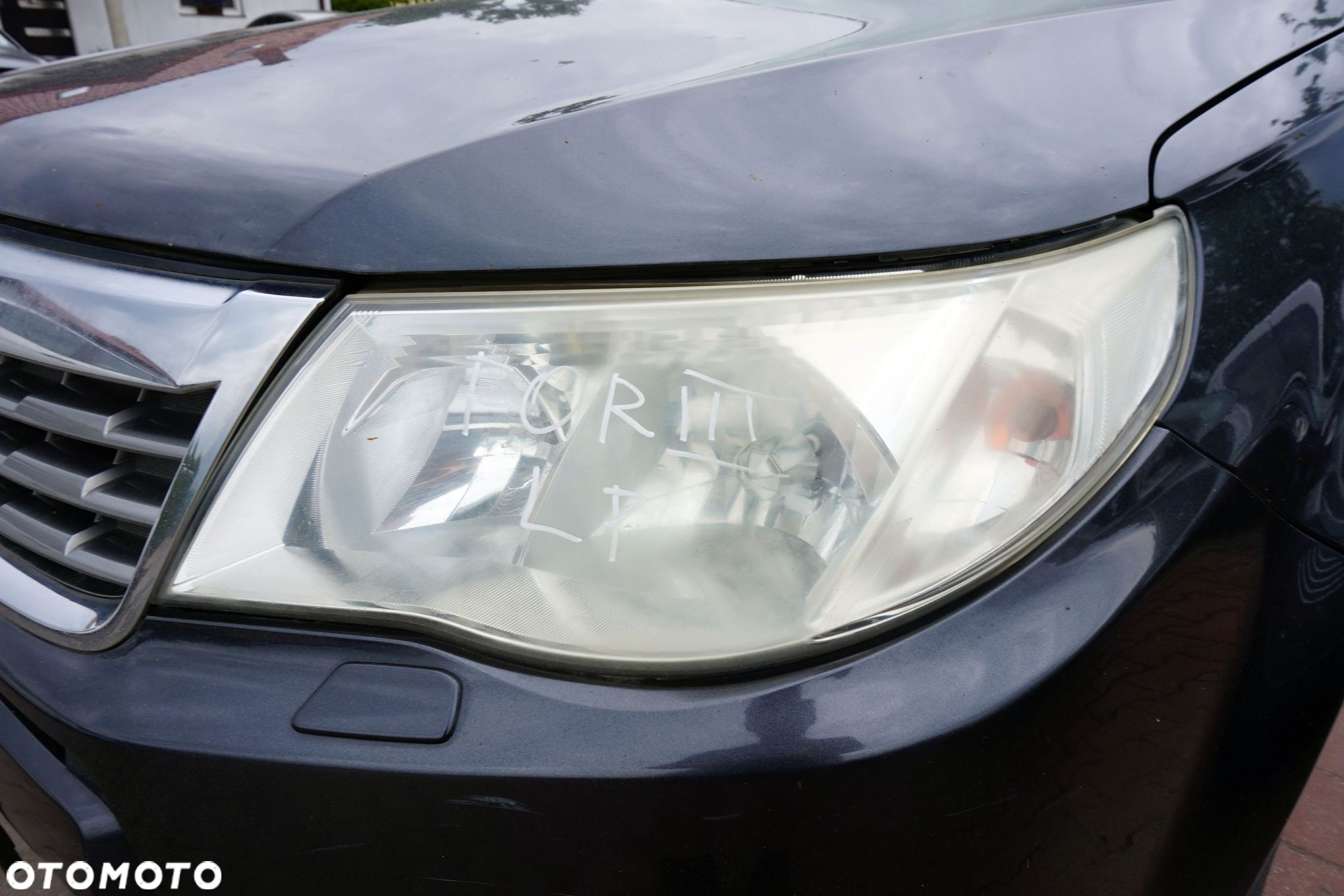 MASKA ZDERZAK BŁOTNIKI LAMPY FORESTER III SH 61K  SUBARU 2008-2013 SZARY PRZÓD KOMPLETNY - 16