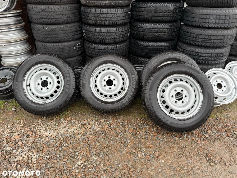 FELGI Stalowe 16 Iveco Daily Sprinter Crafter 235/65/16C 225/65/16C Zima Iveco Daily jak NOWE ! - 1